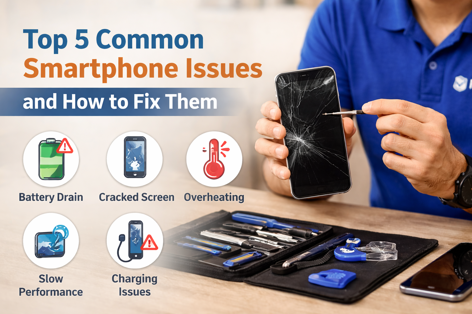 Top 5 Common Smartphone Issues and How to Fix Them